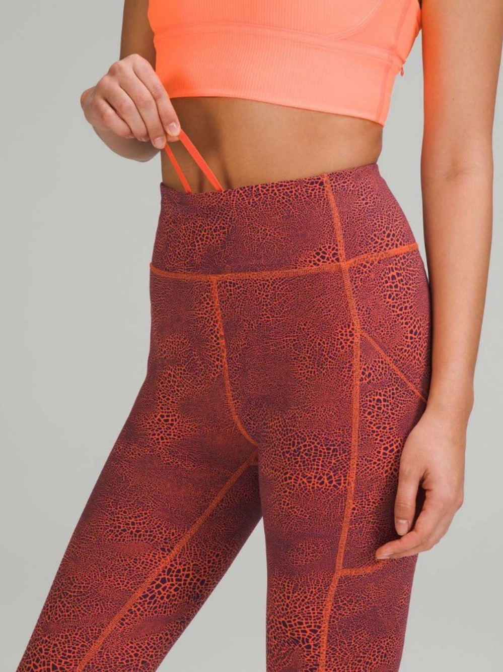 lululemon Wunder Train High-Rise Crop 23" Leggings Size 6